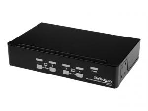 Startech m03008 4 Port 1u Rackmount Usb Ps-2 Kvm Switch With Osd - 4 X