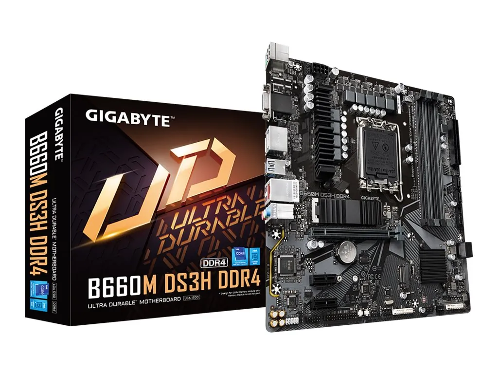 Gigabyte B660MDS3HDDR4G10 B660m Ds3h Ddr4 - 1.0 - Motherboard - Micro 