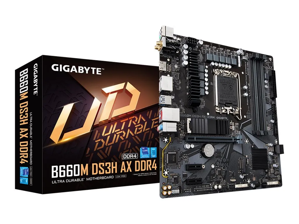 Gigabyte B660MDS3HAXDDR4G10 B660m Ds3h Ax Ddr4 - 1.0 - Motherboard - M