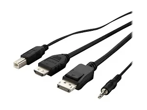 F1DN2CC-DHPP10T | Belkin DVI to HDMI & DP USB Audio Cable
