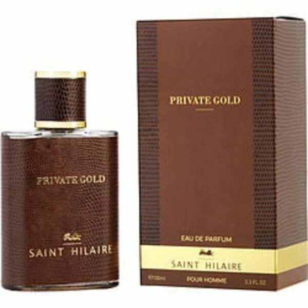 Saint 350242 Private Gold By  Eau De Parfum Spray 3.4 Oz For Men