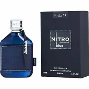 Dumont 425763 Nitro Blue Pour Homme By  Eau De Parfum Spray 3.4 Oz For