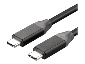 4xem 4XUSBCUSBC3E 3ft Usb Type-c Male To Male Usb 2.0 Cable - Black