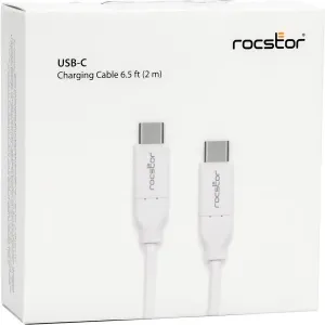 Rocstor Y10C274-W1 Usb-c Charging Cable 2m 6ft