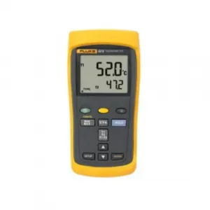 Fluke FLUKE-52-2 60HZ Dual Input Thermometer With Noise Rejection Tech