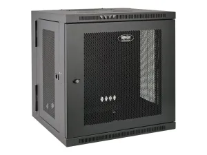 Tripp SRW12USDP 12u Wall Mount Rack Enclosure Server Cabinet Black