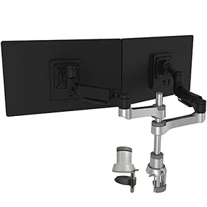 Rgo R-Go Caparo Dual Monitor Arm: Sustainable Workspace