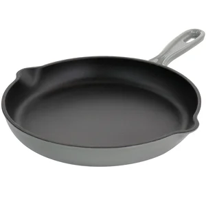 Megachef MegaChef 10.25-Inch Enameled Cast Iron Skillet -