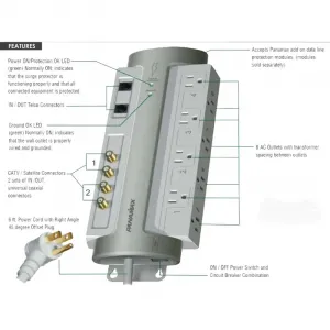 Nortek PM8-AV Powermax 8 Av