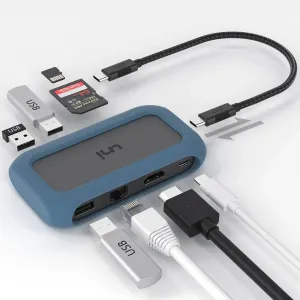 Uni 8IN101 Usb-c 8-in-1 Hub With Multiport Connectivity