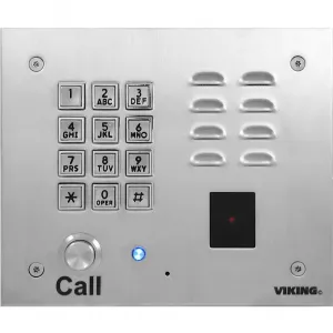 Viking VK-K-1770-IP Voip Stainless Steel Vandal Resistant Entry Phone 