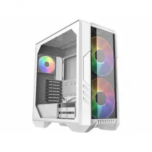 Cooler H500-WGNN-S00 Haf 500 Tg Case With Argb Fans - White