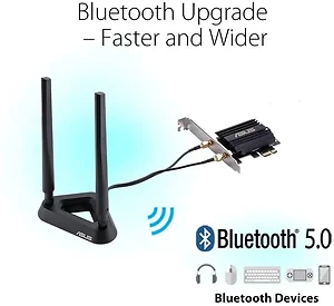 Asus Asus PCE-AXE58BT WiFi 6E PCIe Adapter with Antennas