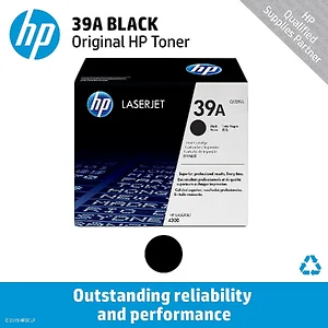 Hp 39A (Q1339A) Toner Cartridge - Single Pack - Laser