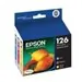 Original Epson T126520 Durabrite No. 126 Ink Cartridge - Inkjet - Cyan