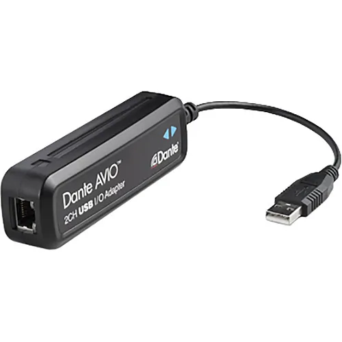 Audinate ADP-USBC-AU-2X2 Adp Usbc Au 2x2 Dante Avio Usb C Io Adapter