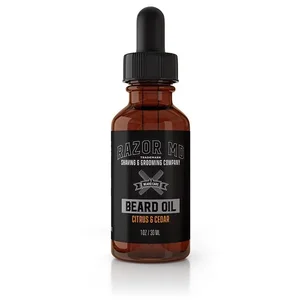 Razor Natural Beard Oil for Soft and Well-Groomed Beards