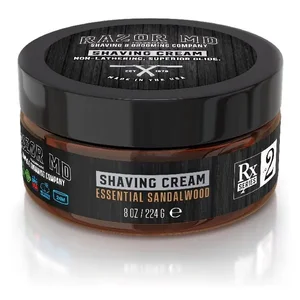 Razor Premium Non-Foaming Shave Cream 8oz - Gentle Care