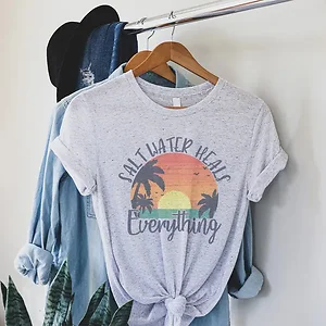 Rockledge Designs Llc Salt Water Heals Everything Unisex