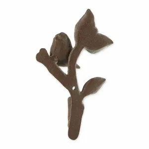 Accent 4506594 Bird Wall Hook Set With Leaves - Set Of 2