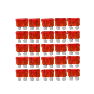 Nippon ATC10A Atc 10 Amp Fuses - 25 Piece Bag For Installation Solutio