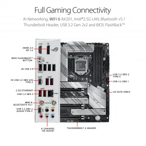 Asus ROGStrixZ590AGamingW Motherboard Rog Strix Z590-a Gam Wifi Z590 L