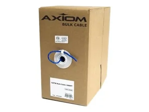 C5EBCS-O1000-AX | Axiom CAT5E 24AWG 4-Pair Solid Ethernet