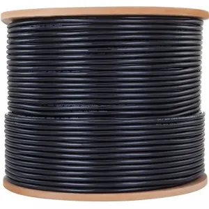 4xem 4XCAT61000BK 1000ft Roll Of Cat6 Network