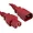 C14C15-RD-6F-ENC | Enet 6FT Red C14 to C15 Power Extension