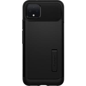 Spigen F26CS27534 Pixel 4 Slim Armor Case - Black Protective Shell