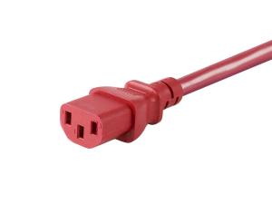 Monoprice 33558 2ft 18awg Red Power Cord Cable