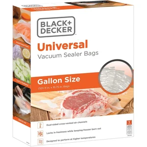 Metal Ware Black & Decker 50ct Gallon Vacuum Sealer Bags
