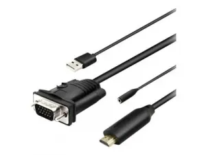 4xem 4XVGAHDMIUAP6 6ft Hmdi To Vga Adapter Cable