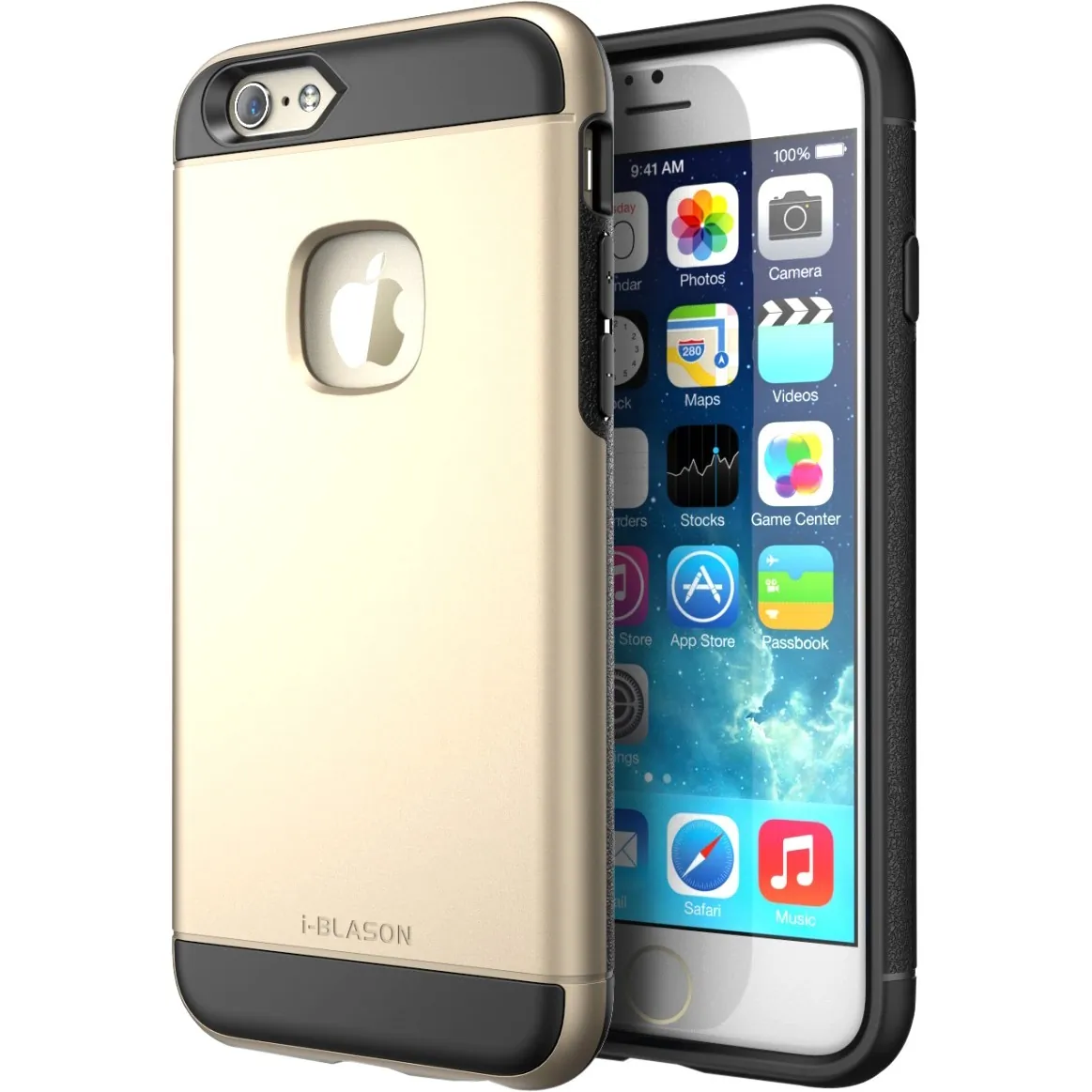 I-blason IP6-47-UNI-GOLD Unity 2 Layer Ultra Slim Armored Hybrid