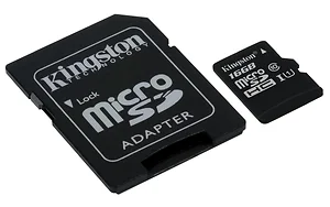 SDC10G2/16GBCP | Kingston 16GB Class 10 UHS-I Micro SD Card