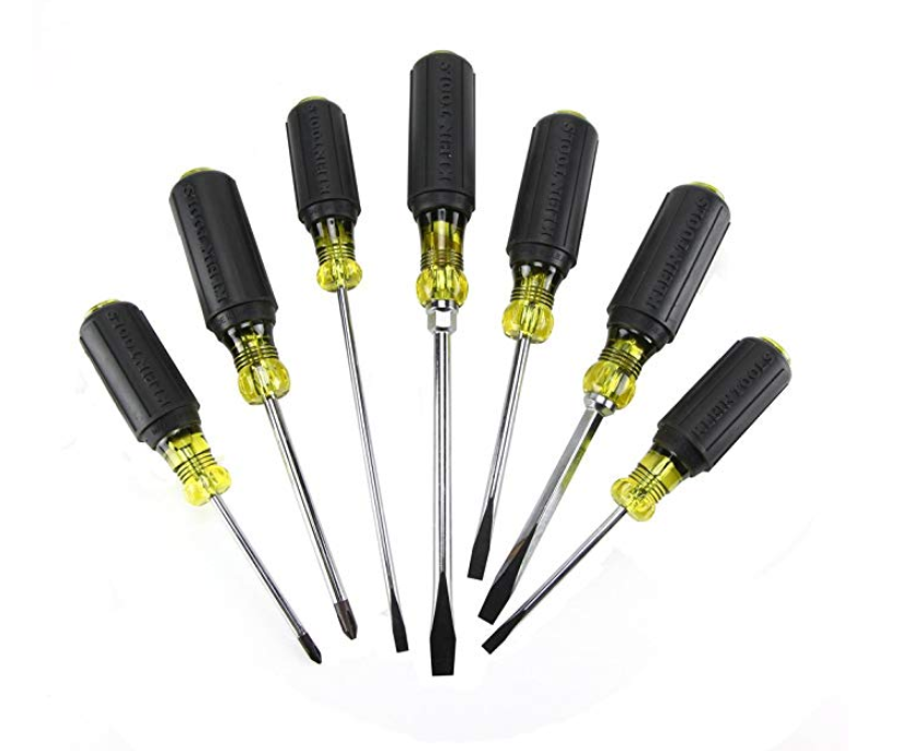 Black SDMBR-1 Ratchet Screwdriver Set