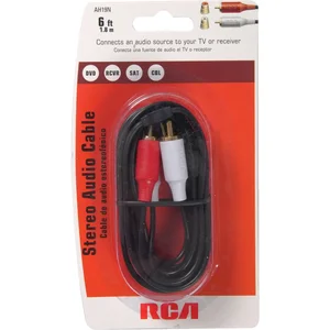 AH19R | Acer RCA 6ft Stereo Audio Cable for Clear Sound