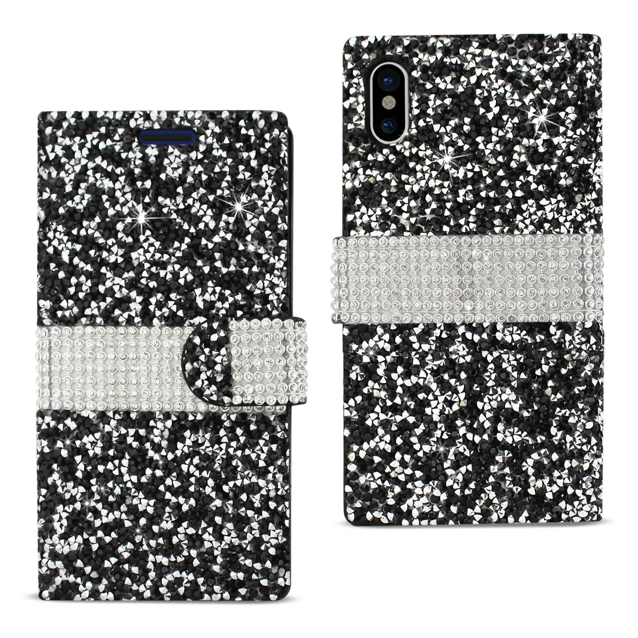 Apple DFC02-IPHONEXBK Reiko Iphone Xiphone Xs Diamond Rhinestone Walle