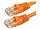 3379 | Monoprice 5FT CAT5E 24AWG UTP Patch Cable - Orange