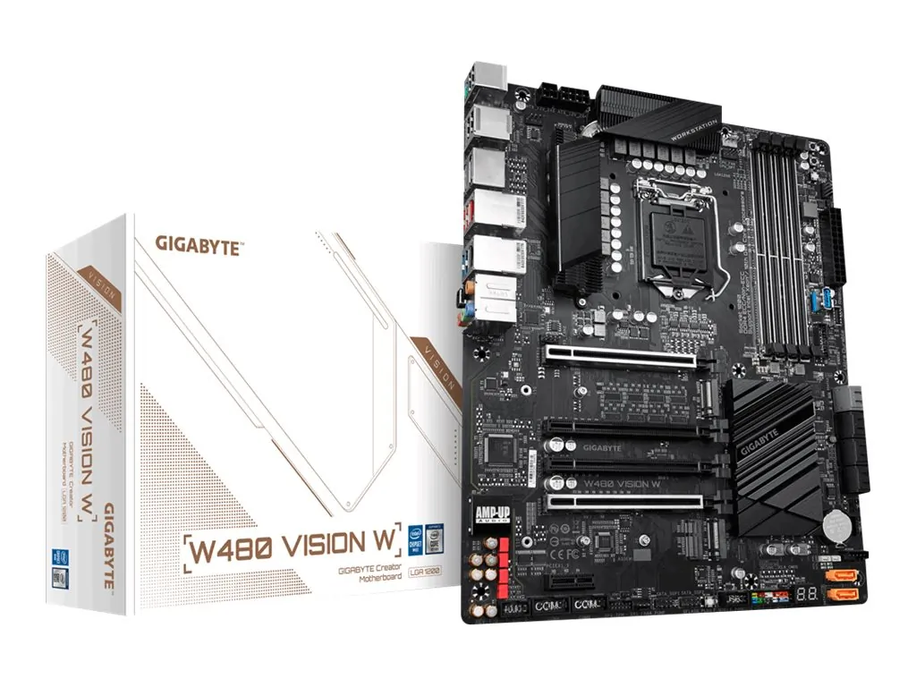 Gigabyte W480 VISION W Mb W480 Vision W Xeon W480 Lga1200 128gb Ddr4 P