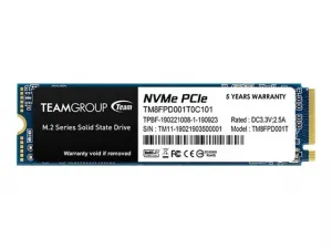 Team TM8FPD001T0C101 Team Mp33 Pro M.2-2280 Nvme Pci-e Gen3x4 1tb Pcba