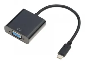 4xem 4XUSBCVGAAB Usb Type-c To Vga Video Adapter - 10 Inch Cable