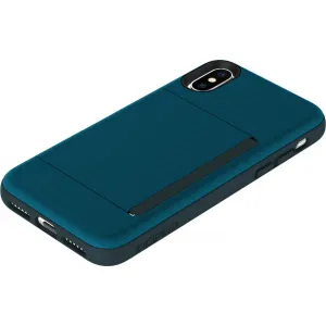 Ipio IPH-1649-NVY Stowaway Navy For Iphone X Inc Accessories