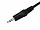 644 | Monoprice 6ft Stereo Plug M Cable - Black