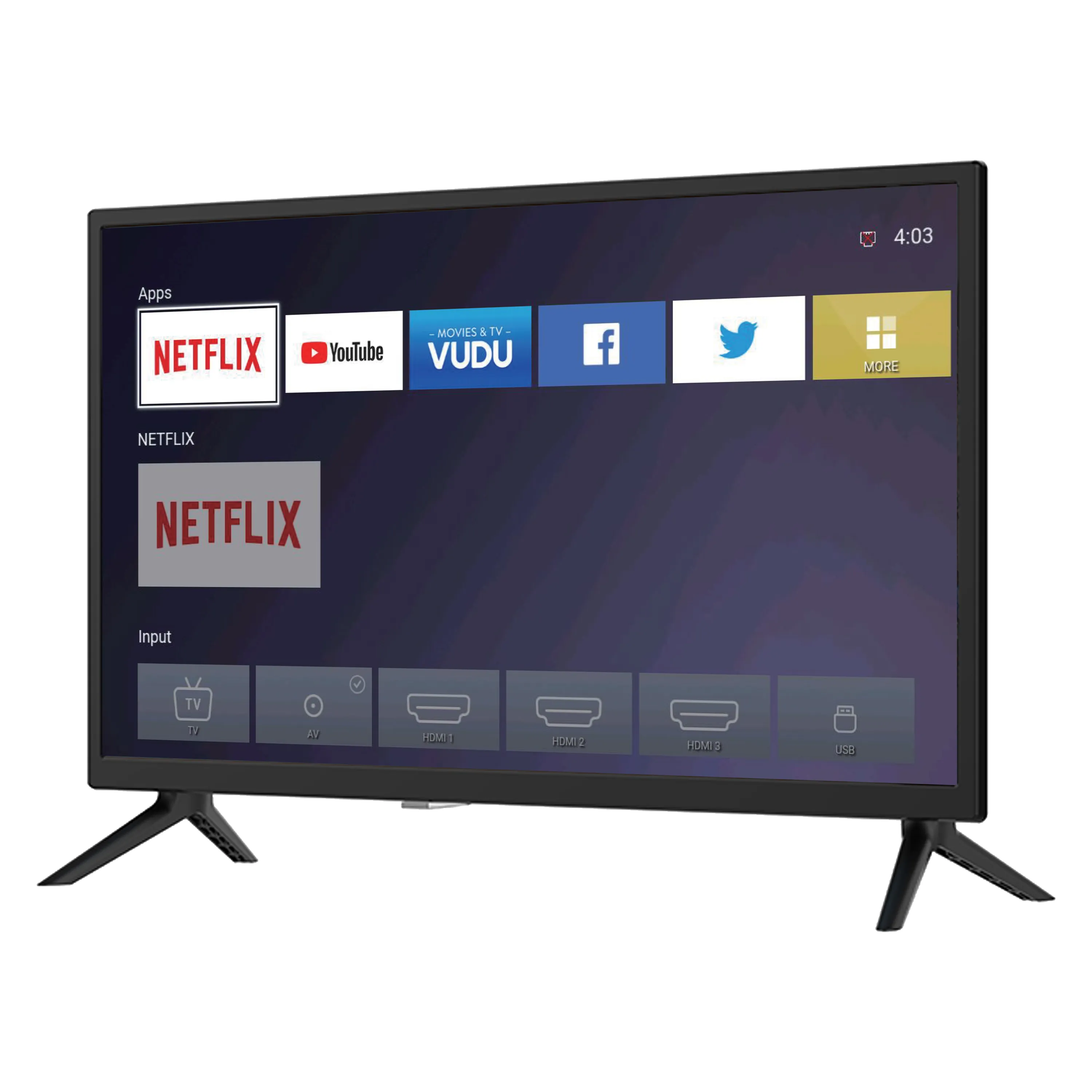 Supersonic SC-2416STV 24-inch Hd Smart Led Tv With Wifi