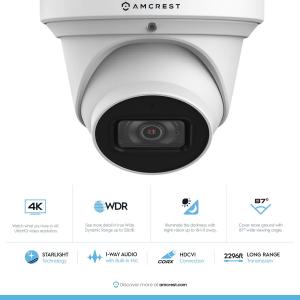 Amcrest AMC4KDM36-W 4k Analog Dome Camera