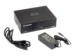 Black SS2P-SH-HDMI-U Secure Niap 3.0 Kvm Switch - Single-head, Hdmi, 4