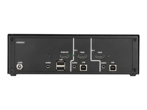 Black SS2P-SH-HDMI-U Secure Niap 3.0 Kvm Switch - Single-head, Hdmi, 4