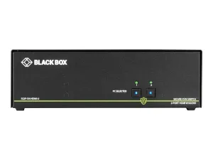 Black SS2P-SH-HDMI-U Secure Niap 3.0 Kvm Switch - Single-head, Hdmi, 4