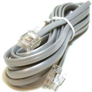 Monoprice 928 Phone Cable_ Rj11 (6p4c)_ Strgt -  7ft